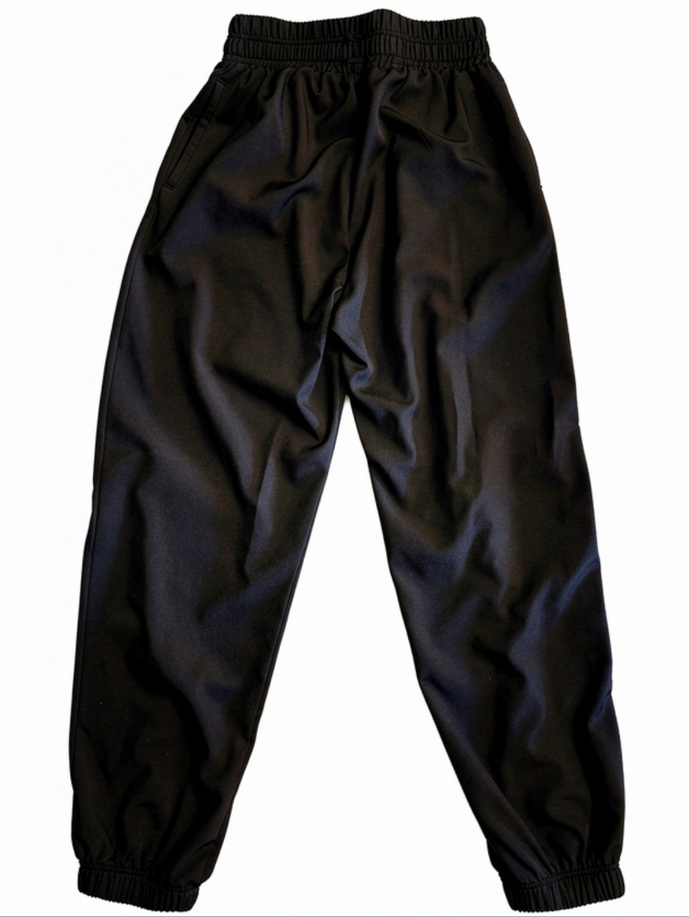 SHEIN Black Baggy Track Pants Joggers Wide Elastic Waist Casual Streetwear S - Picture 2 of 3